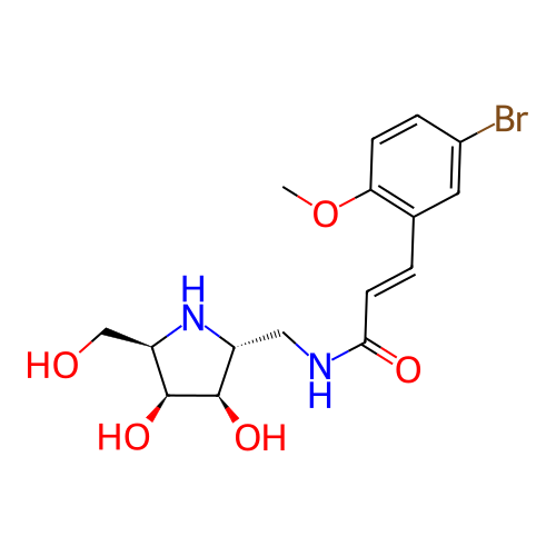 Chemical structure of BindingDB Monomer ID 50234561
