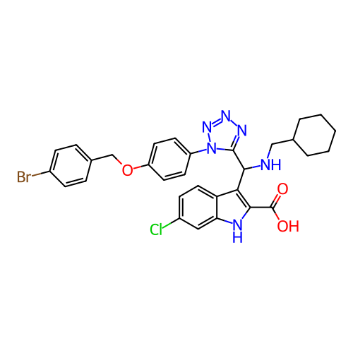 Chemical structure of BindingDB Monomer ID 50234698