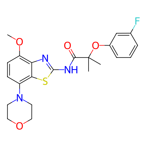 Chemical structure of BindingDB Monomer ID 50235043