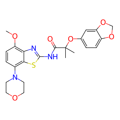 Chemical structure of BindingDB Monomer ID 50235047