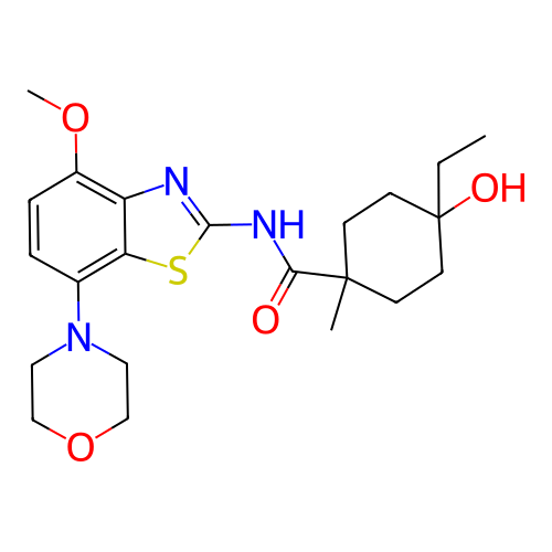 Chemical structure of BindingDB Monomer ID 50235067