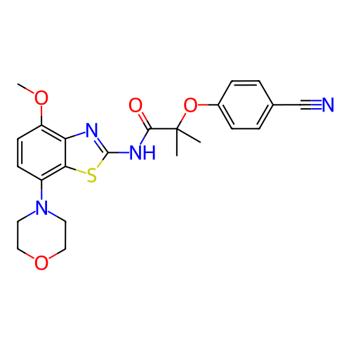 Chemical structure of BindingDB Monomer ID 50235068