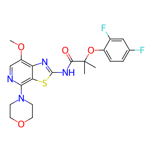 Chemical structure of BindingDB Monomer ID 50235070