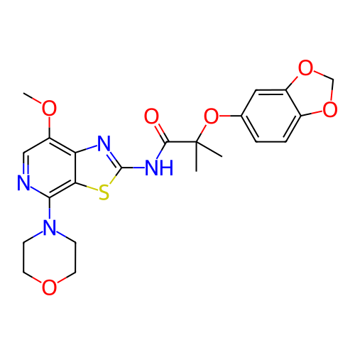 Chemical structure of BindingDB Monomer ID 50235071