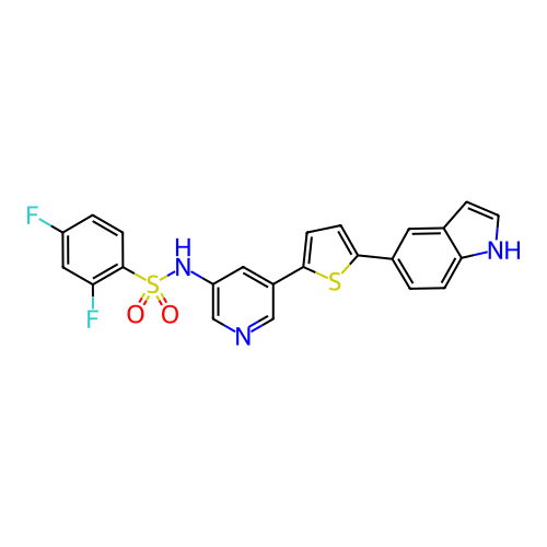 Chemical structure of BindingDB Monomer ID 50235182