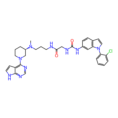 Chemical structure of BindingDB Monomer ID 50235301