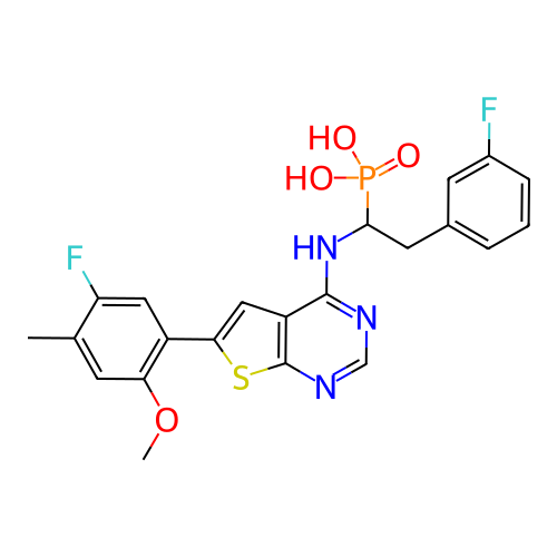 Chemical structure of BindingDB Monomer ID 50235473