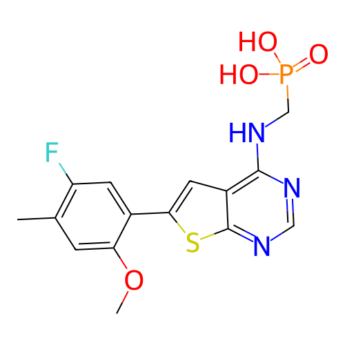 Chemical structure of BindingDB Monomer ID 50235477