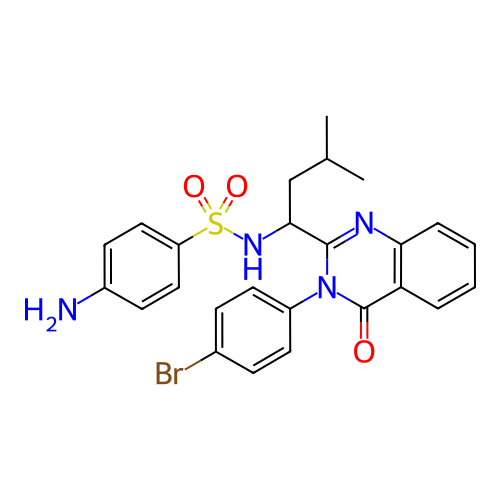 Chemical structure of BindingDB Monomer ID 50235582