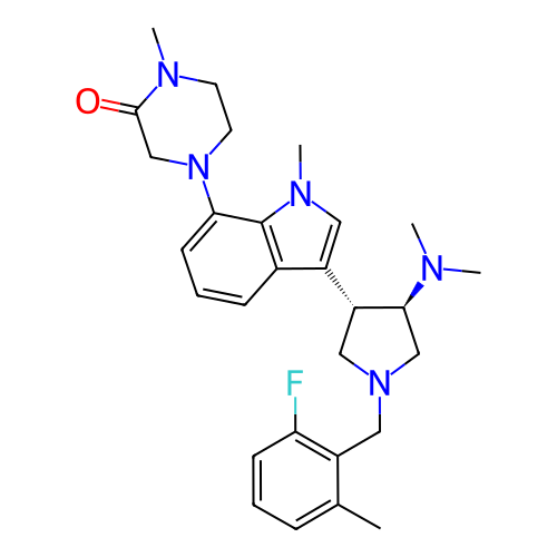 Chemical structure of BindingDB Monomer ID 50235644