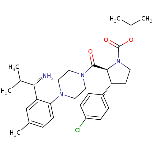 Chemical structure of BindingDB Monomer ID 50235771