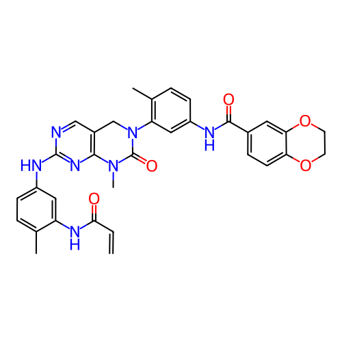 Chemical structure of BindingDB Monomer ID 50236036
