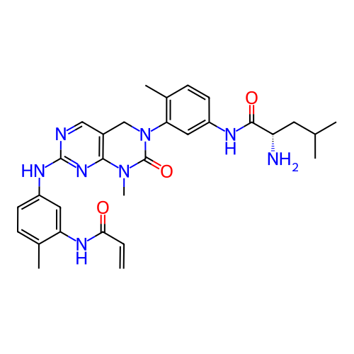 Chemical structure of BindingDB Monomer ID 50236076