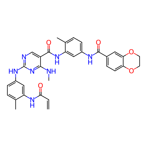 Chemical structure of BindingDB Monomer ID 50236087