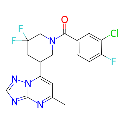 Chemical structure of BindingDB Monomer ID 50236276