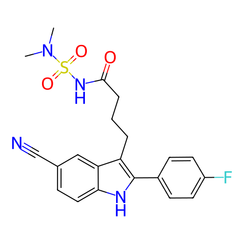 Chemical structure of BindingDB Monomer ID 50236292