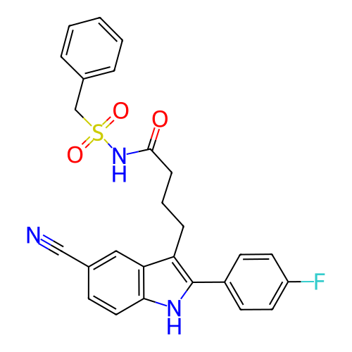 Chemical structure of BindingDB Monomer ID 50236298