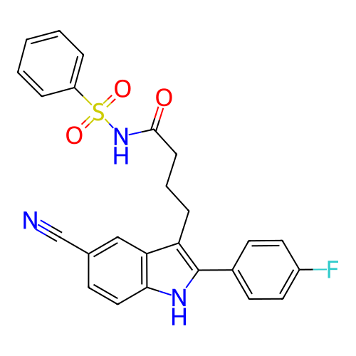 Chemical structure of BindingDB Monomer ID 50236300