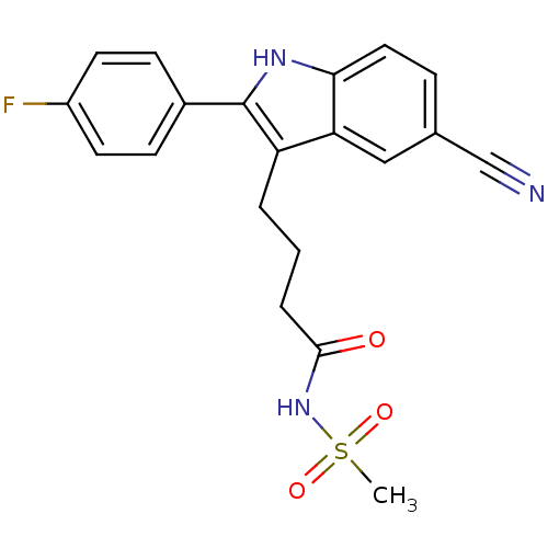 Chemical structure of BindingDB Monomer ID 50236305