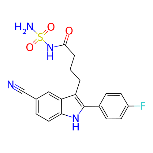 Chemical structure of BindingDB Monomer ID 50236307