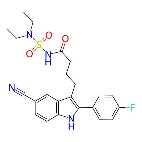 Chemical structure of BindingDB Monomer ID 50236315