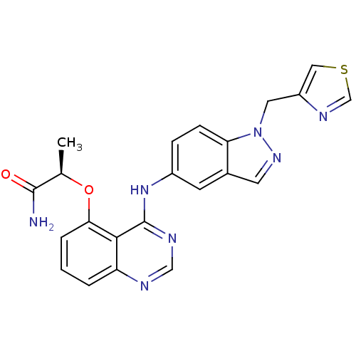 Chemical structure of BindingDB Monomer ID 50236379