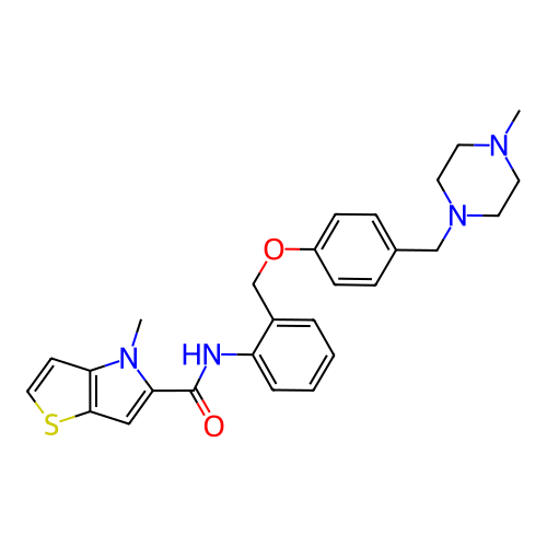 Chemical structure of BindingDB Monomer ID 50236500