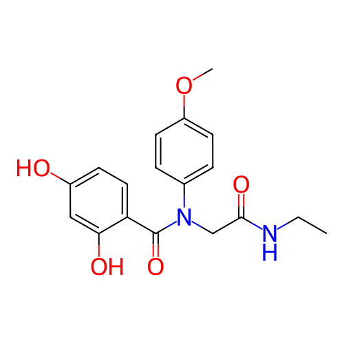 Chemical structure of BindingDB Monomer ID 50236528