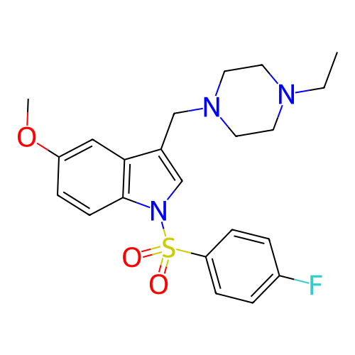 Chemical structure of BindingDB Monomer ID 50236768