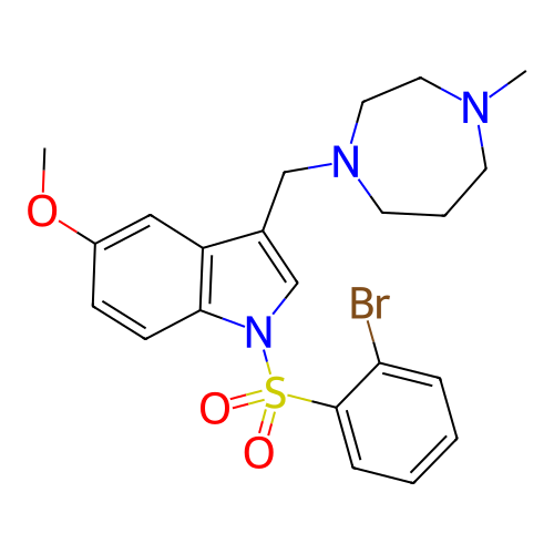 Chemical structure of BindingDB Monomer ID 50236792