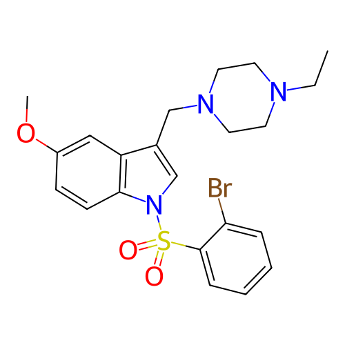 Chemical structure of BindingDB Monomer ID 50236821
