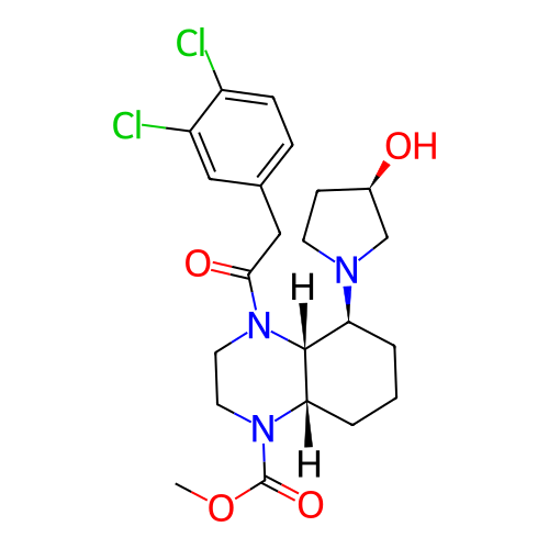 Chemical structure of BindingDB Monomer ID 50236873