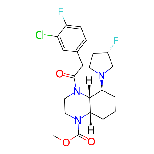 Chemical structure of BindingDB Monomer ID 50236874