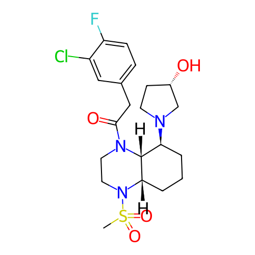 Chemical structure of BindingDB Monomer ID 50236884