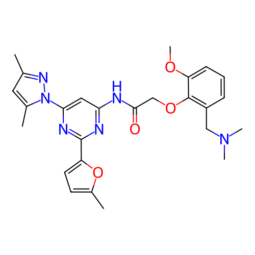 Chemical structure of BindingDB Monomer ID 50237092