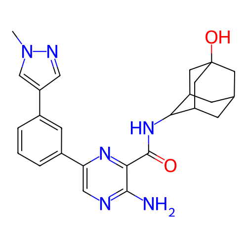 Chemical structure of BindingDB Monomer ID 50237234