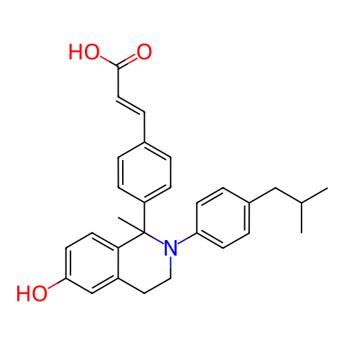 Chemical structure of BindingDB Monomer ID 50237306
