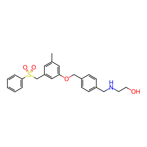Chemical structure of BindingDB Monomer ID 50237419