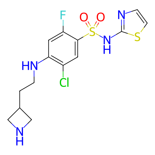 Chemical structure of BindingDB Monomer ID 50237509
