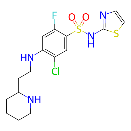 Chemical structure of BindingDB Monomer ID 50237518