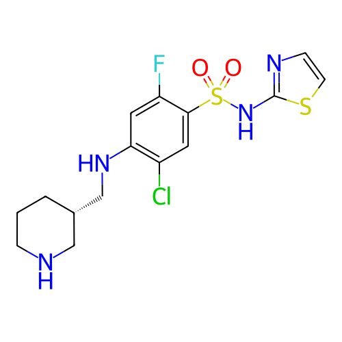 Chemical structure of BindingDB Monomer ID 50237523
