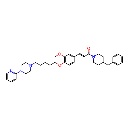 Chemical structure of BindingDB Monomer ID 50237542