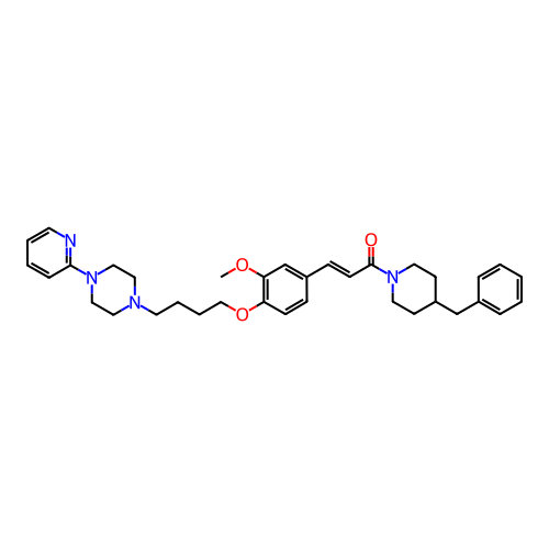 Chemical structure of BindingDB Monomer ID 50237544