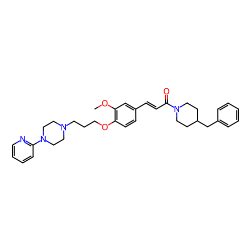 Chemical structure of BindingDB Monomer ID 50237545