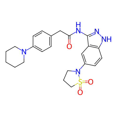 Chemical structure of BindingDB Monomer ID 50237845