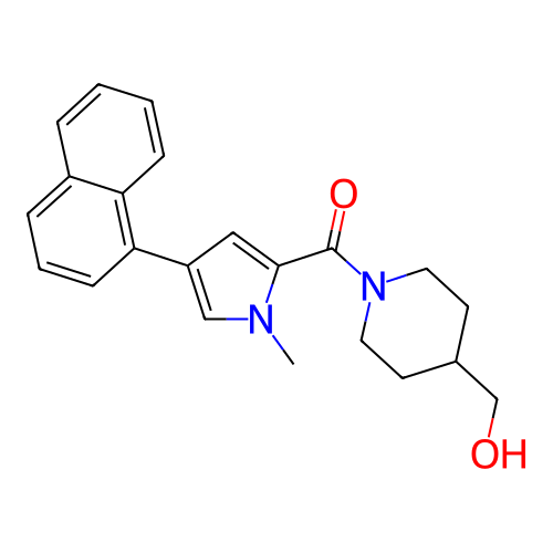 Chemical structure of BindingDB Monomer ID 50238481