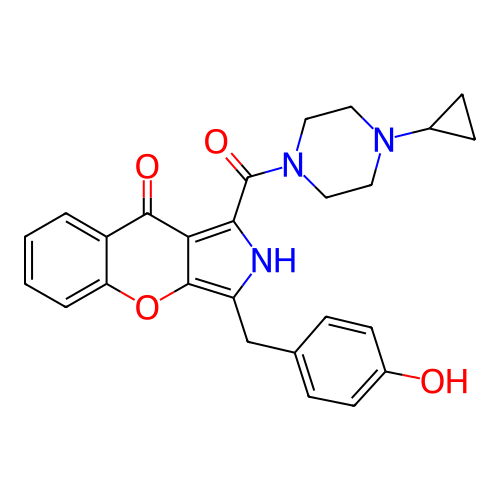 Chemical structure of BindingDB Monomer ID 50238856