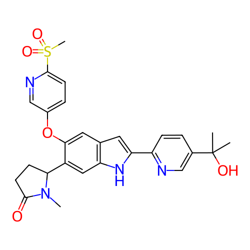Chemical structure of BindingDB Monomer ID 50239046