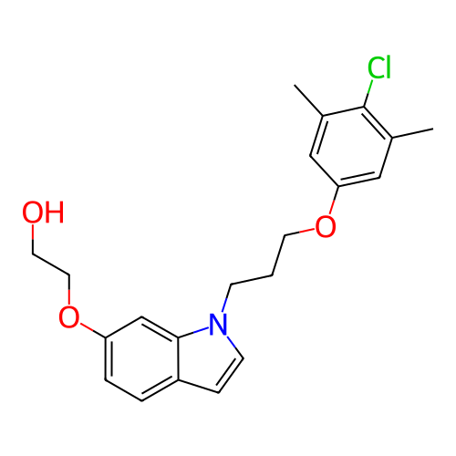 Chemical structure of BindingDB Monomer ID 50239093