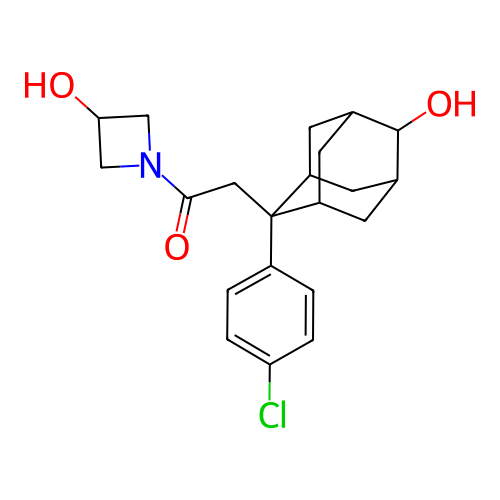 Chemical structure of BindingDB Monomer ID 50239596